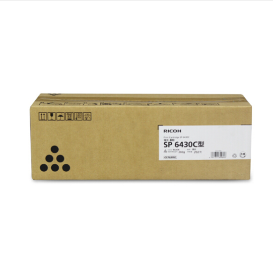 理光（Ricoh）SP 6430C型 黑色墨粉盒1支装 （适用SP 6430DN）