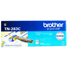 兄弟（brother）兄弟TN-283C 蓝色墨粉盒 适合HL-31603190DCP-9030MFC-91509350CDW打印机