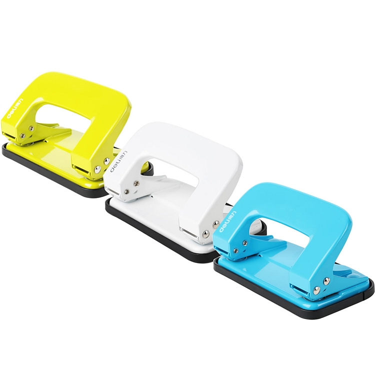 得力0136两孔打孔机打孔器(混)(台)