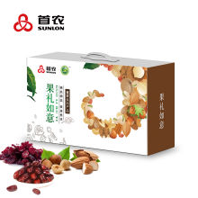首农 坚果零食大礼包果礼如意干果礼盒8种1800g多种果仁混合礼盒