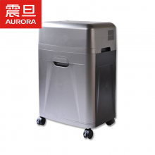 震旦（AURORA）AS108CD大容量高保密专业办公碎纸机(单次碎纸10张/碎CD碎卡/5级保密)灰色