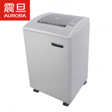 震旦（AURORA）AS158CD专业级碎纸机（碎卡碎CD/5级保密/静音设计/单次碎15张)灰色