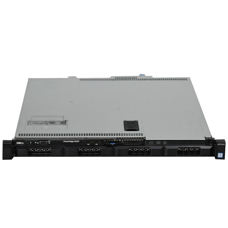  戴尔（DELL） R230机架式服务器(R220升级款)2盘位1U主机至强四