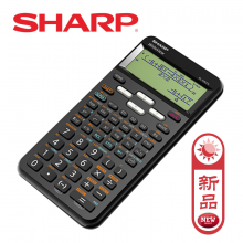 夏普（SHARP）EL-W82TL 科学函数计算器标准款 函数机 统计运算黑色