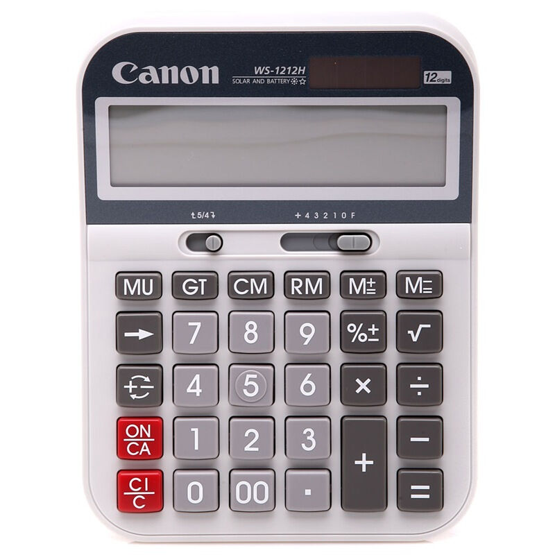 佳能（Canon） WS-1212H 12位计算器