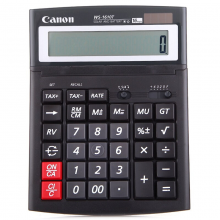 佳能（Canon） WS-1610T 16位数商务办公计算器 黑色